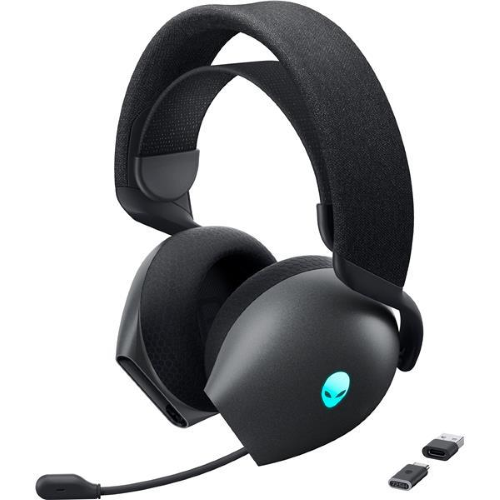 Alienware AW725H, Con cavo e senza cavo, 20 - 40000 Hz, Gaming, 348 g, Auricolare, Nero